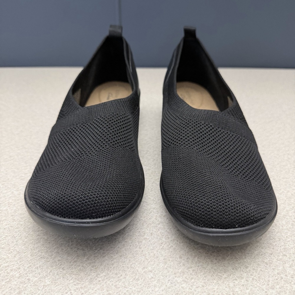 Womens Collection by Clarks Sashlyn Edge Slip-on Shoes Size 9 Black - Picture 4 of 11